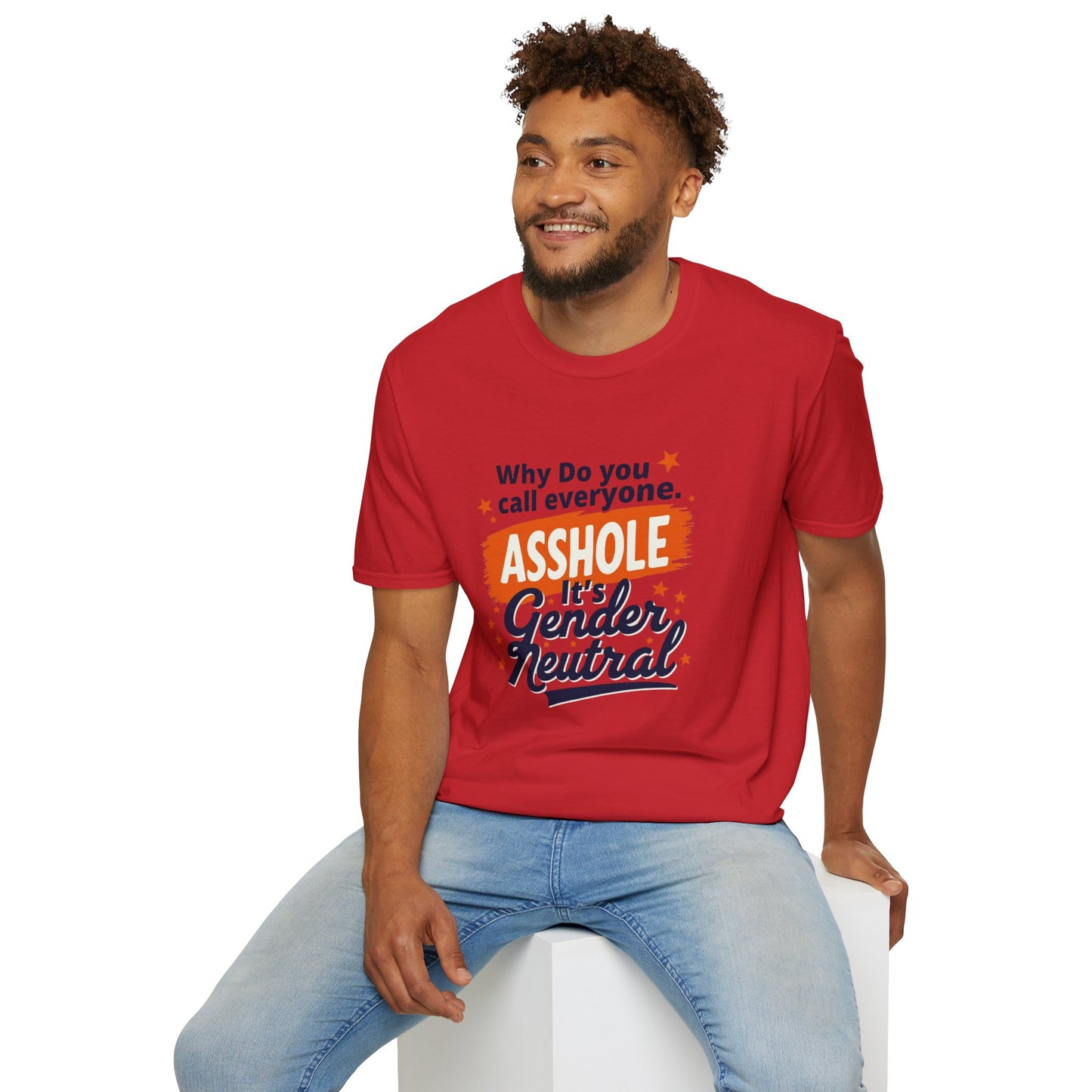 Ink Pulse Print - Gender Neutral Humor Tee. (Produced in Australia)