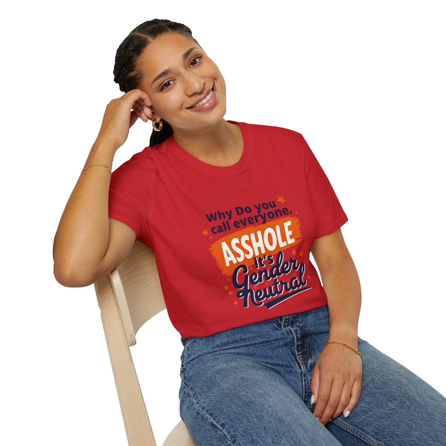 Ink Pulse Print - Gender Neutral Humor Tee. (Produced in Australia)