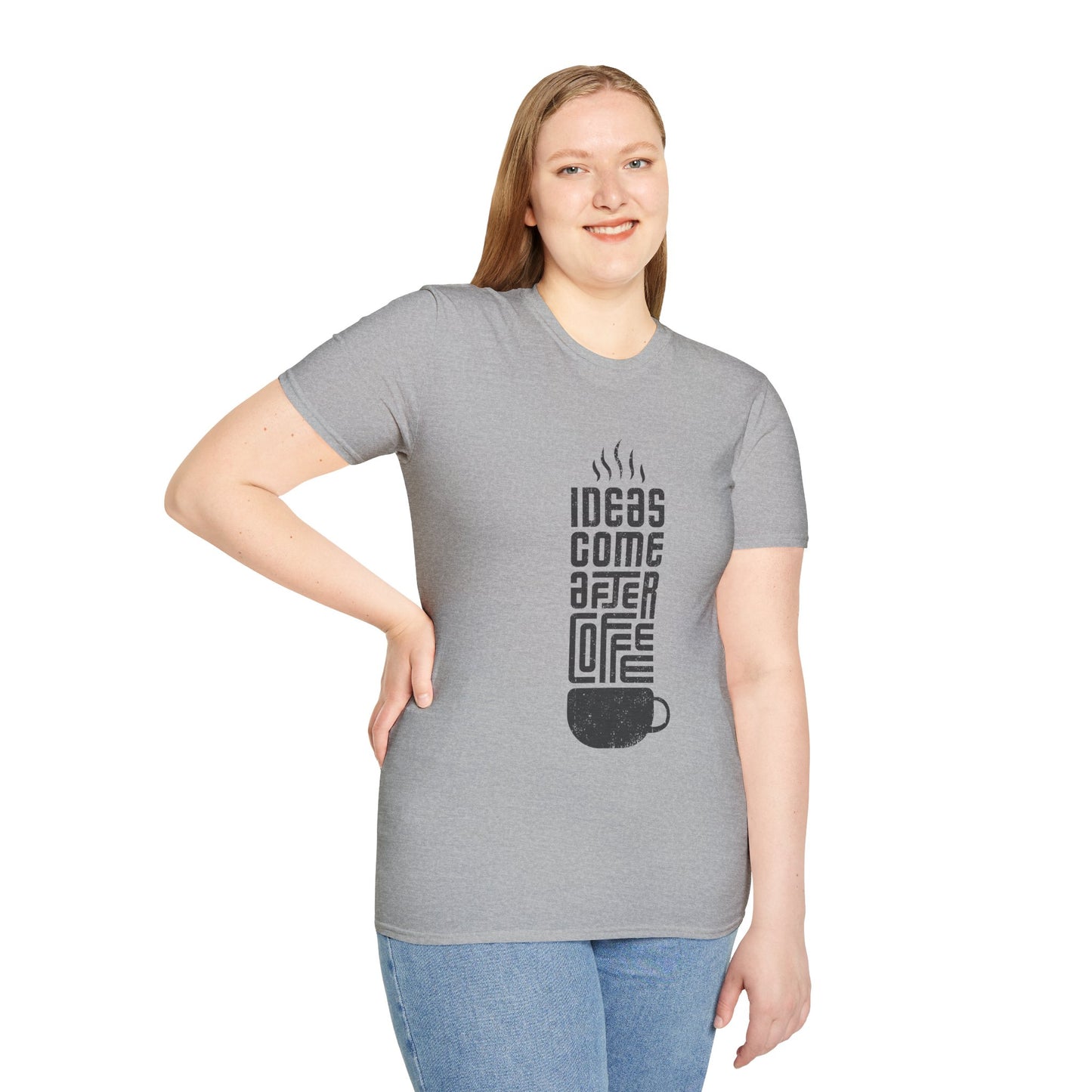 Ink Pulse Print - Coffee Inspiration T-Shirt, Funny Coffee Lover Shirt. (Produced in Australia)
