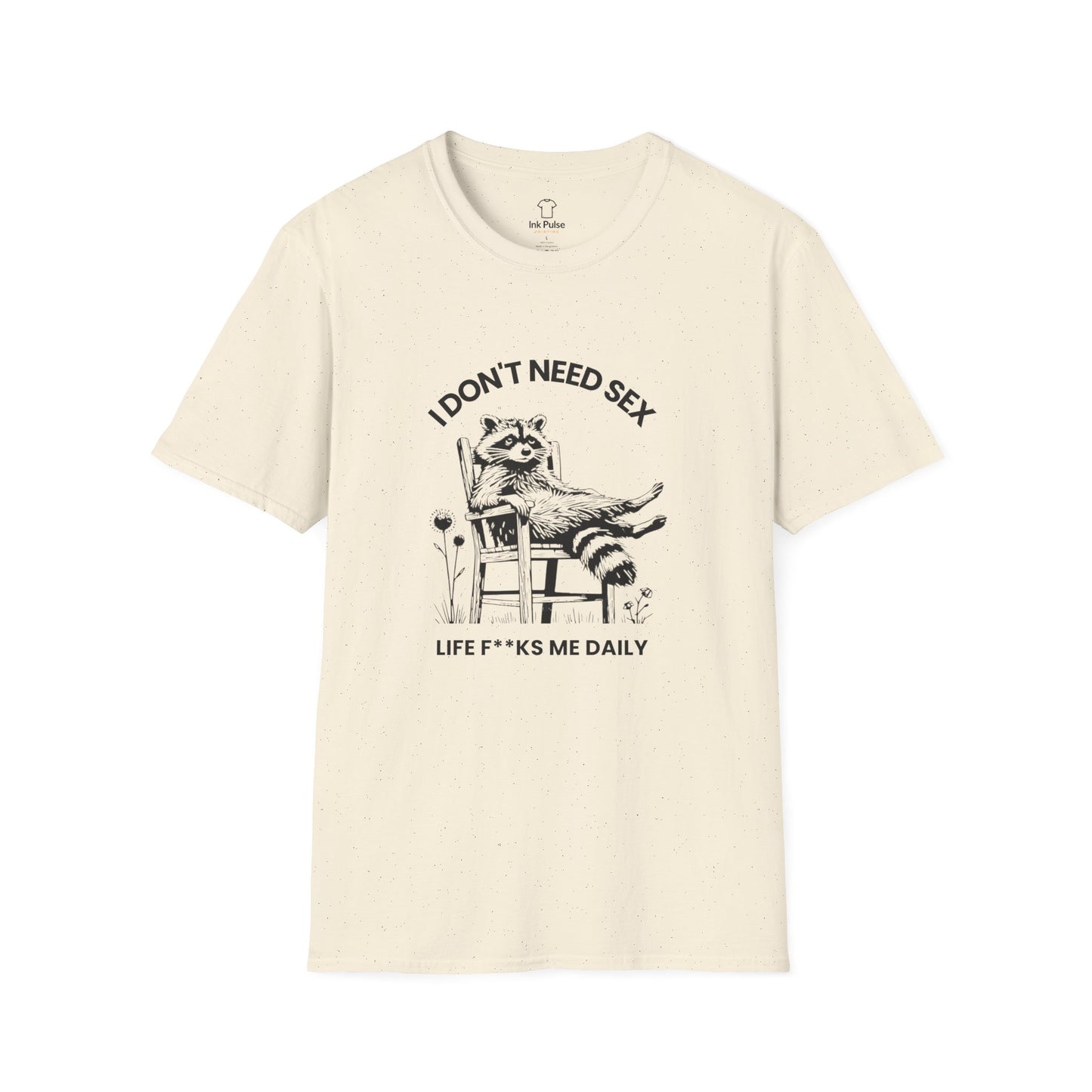 Ink Pulse Print - Funny Graphic T-Shirt, Unisex Humor Tee. (Produced in Australia)