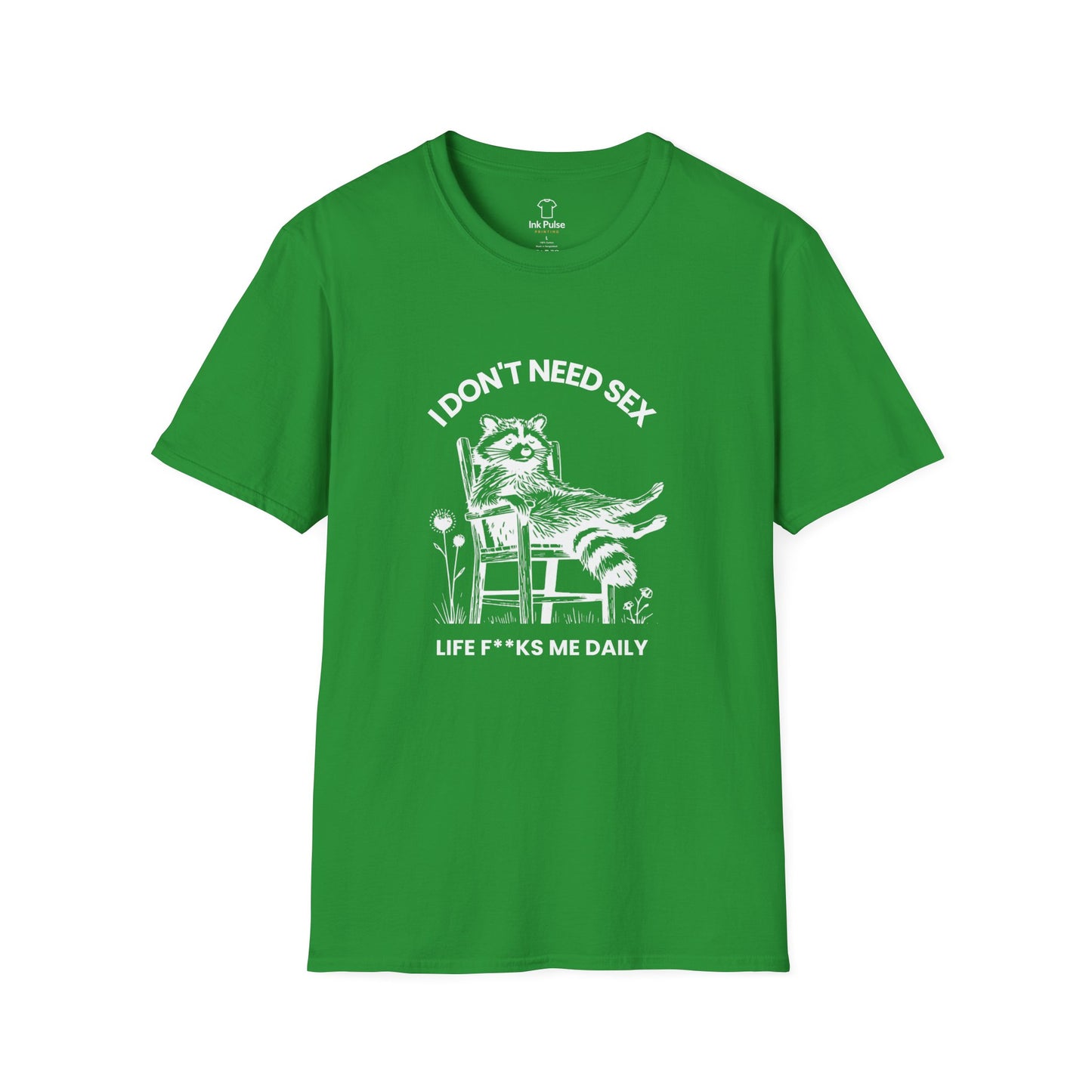 Ink Pulse Print - Funny Graphic T-Shirt, Unisex Humor Tee. (Produced in Australia)