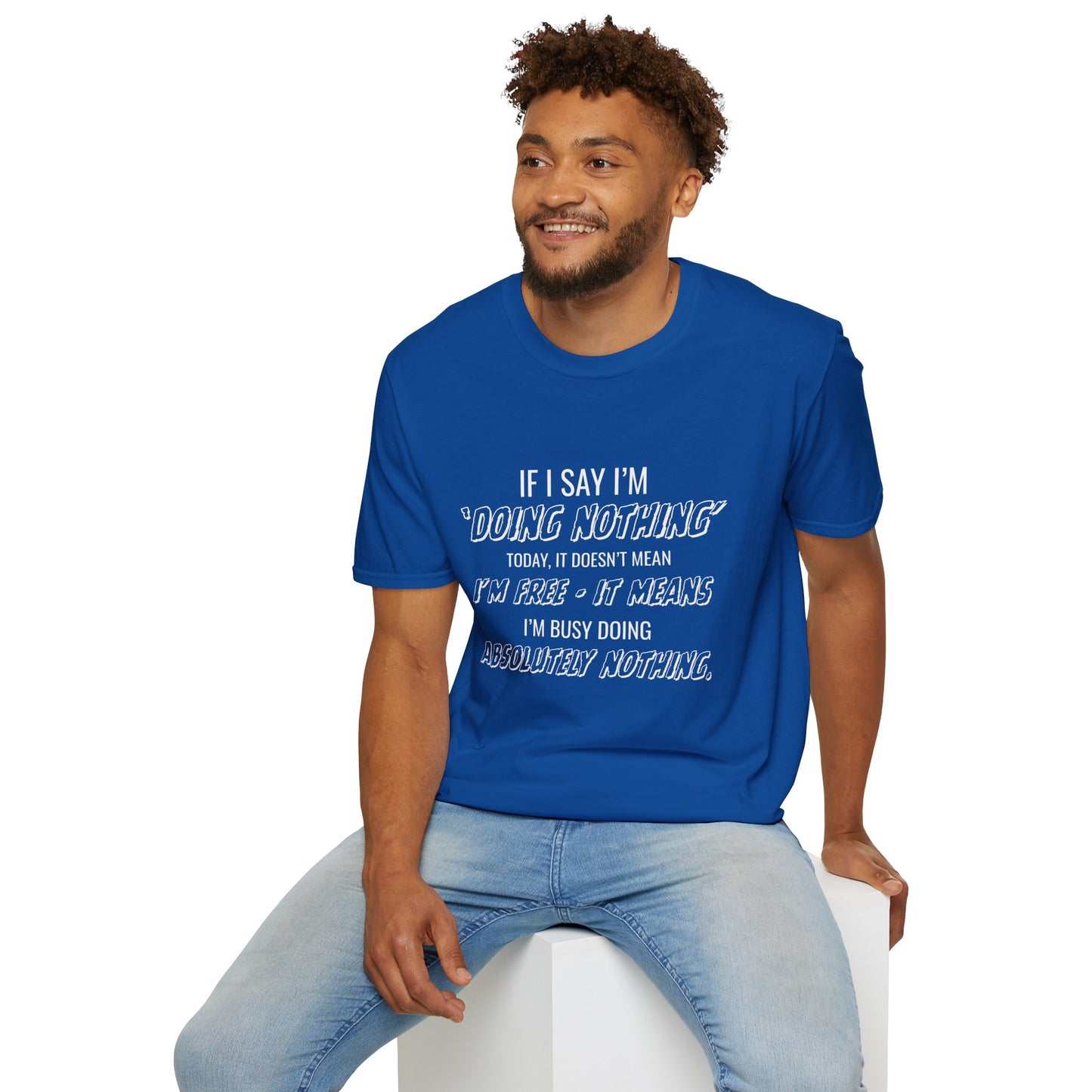 Ink Pulse Print - Funny Quote Unisex T-Shirt. (Produced in Australia)