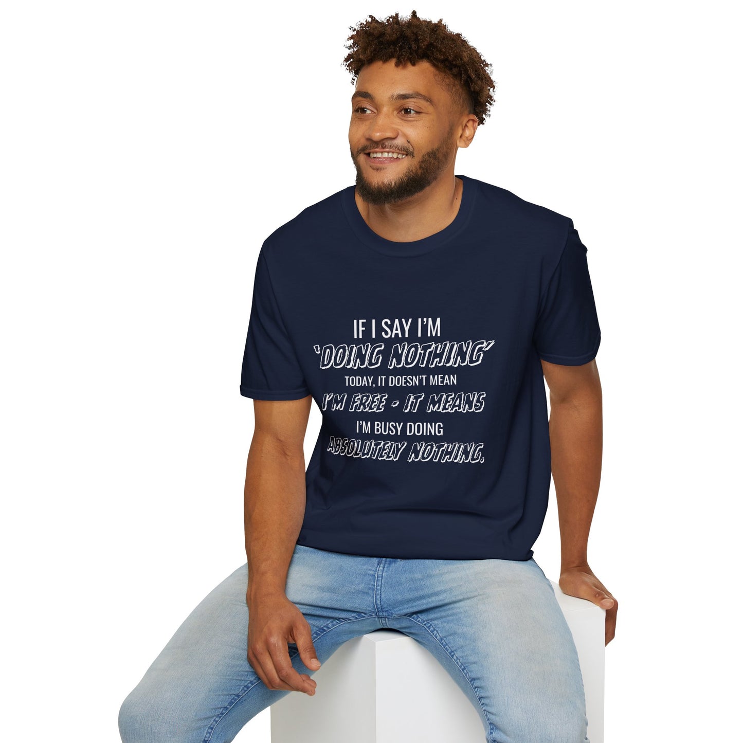 Ink Pulse Print - Funny Quote Unisex T-Shirt. (Produced in Australia)