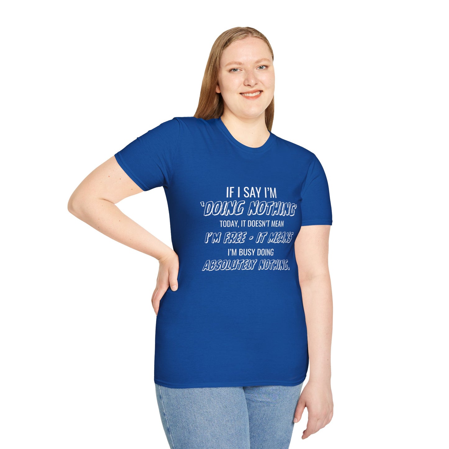 Ink Pulse Print - Funny Quote Unisex T-Shirt. (Produced in Australia)