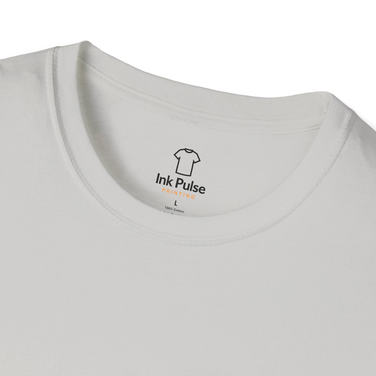 Ink Pulse Print - Overthink This Unisex Softstyle T-Shirt, Funny Graphic Tee.