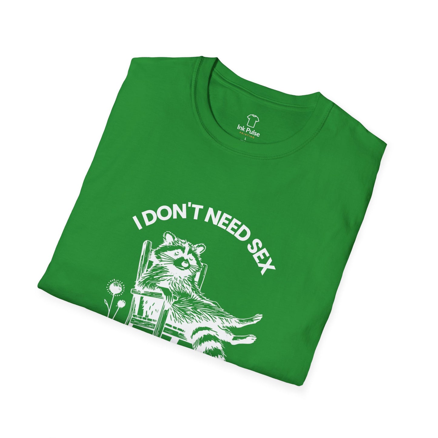 Ink Pulse Print - Funny Graphic T-Shirt, Unisex Humor Tee. (Produced in Australia)