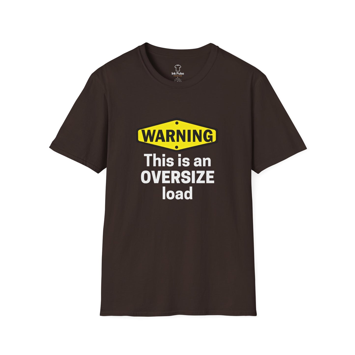 Ink Pulse Print - Funny Oversize Load T-Shirt. (Produced in Australia)