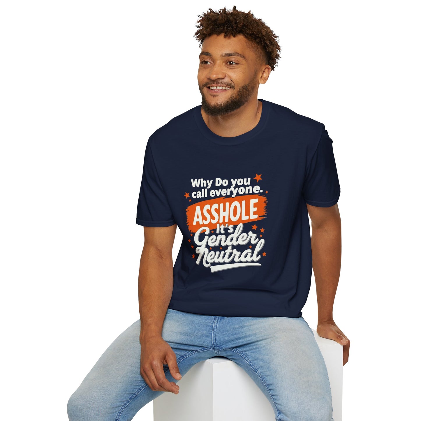Ink Pulse Print - Gender Neutral Humor Tee. (Produced in Australia)