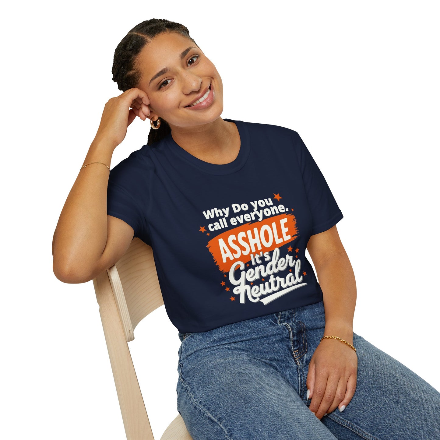 Ink Pulse Print - Gender Neutral Humor Tee. (Produced in Australia)