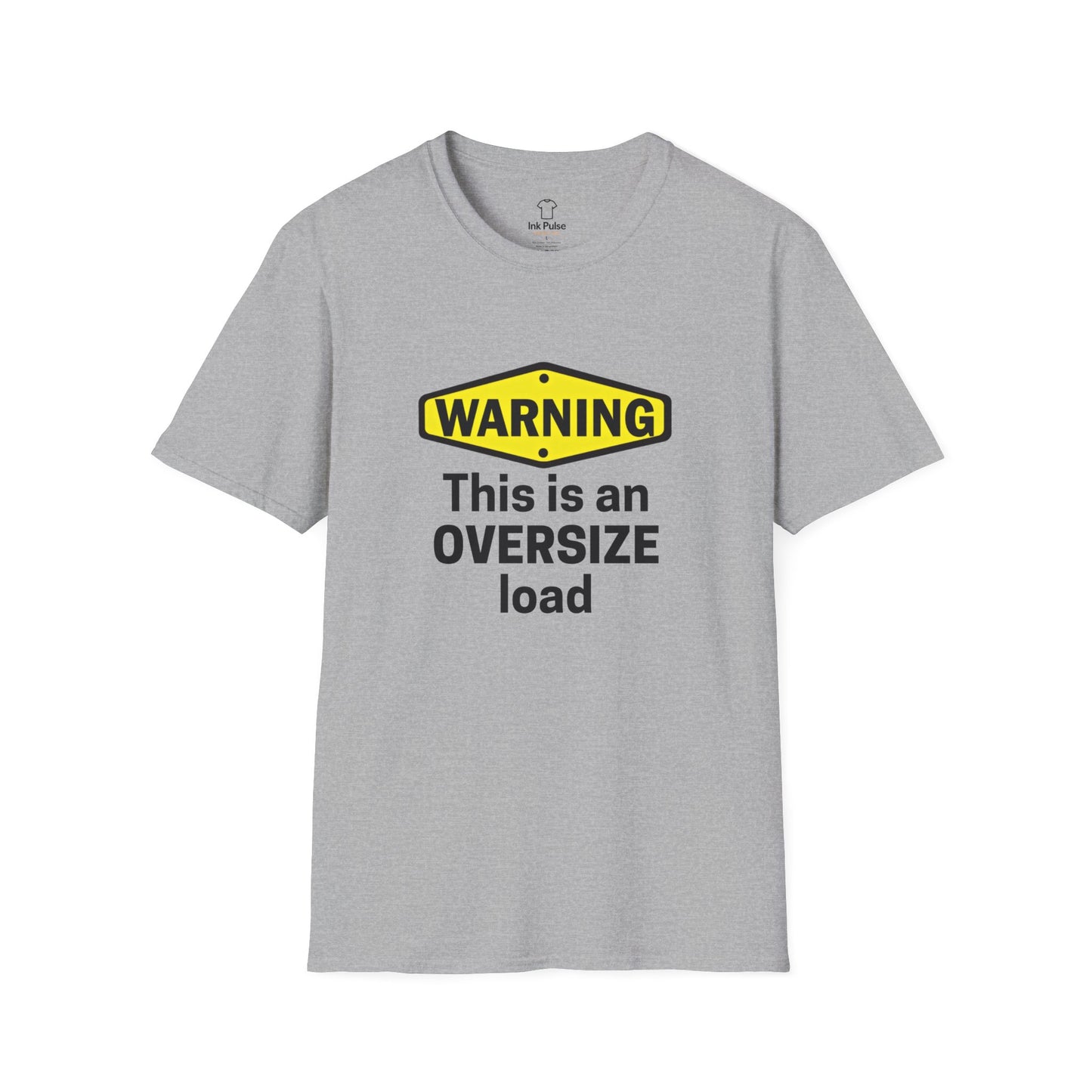 Ink Pulse Print - Funny Oversize Load T-Shirt. (Produced in Australia)