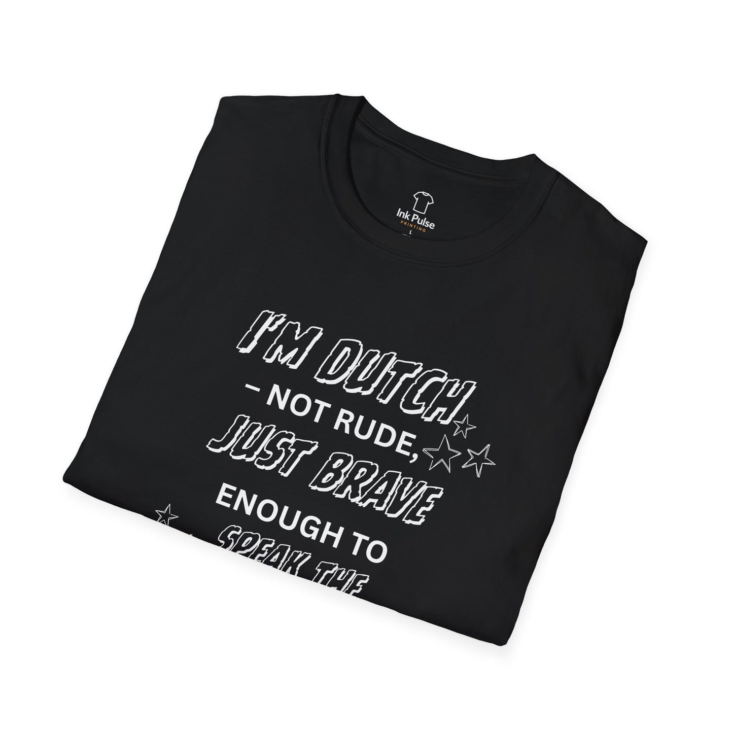 Ink Pulse Print - Dutch T-Shirt (Produced in Australia)