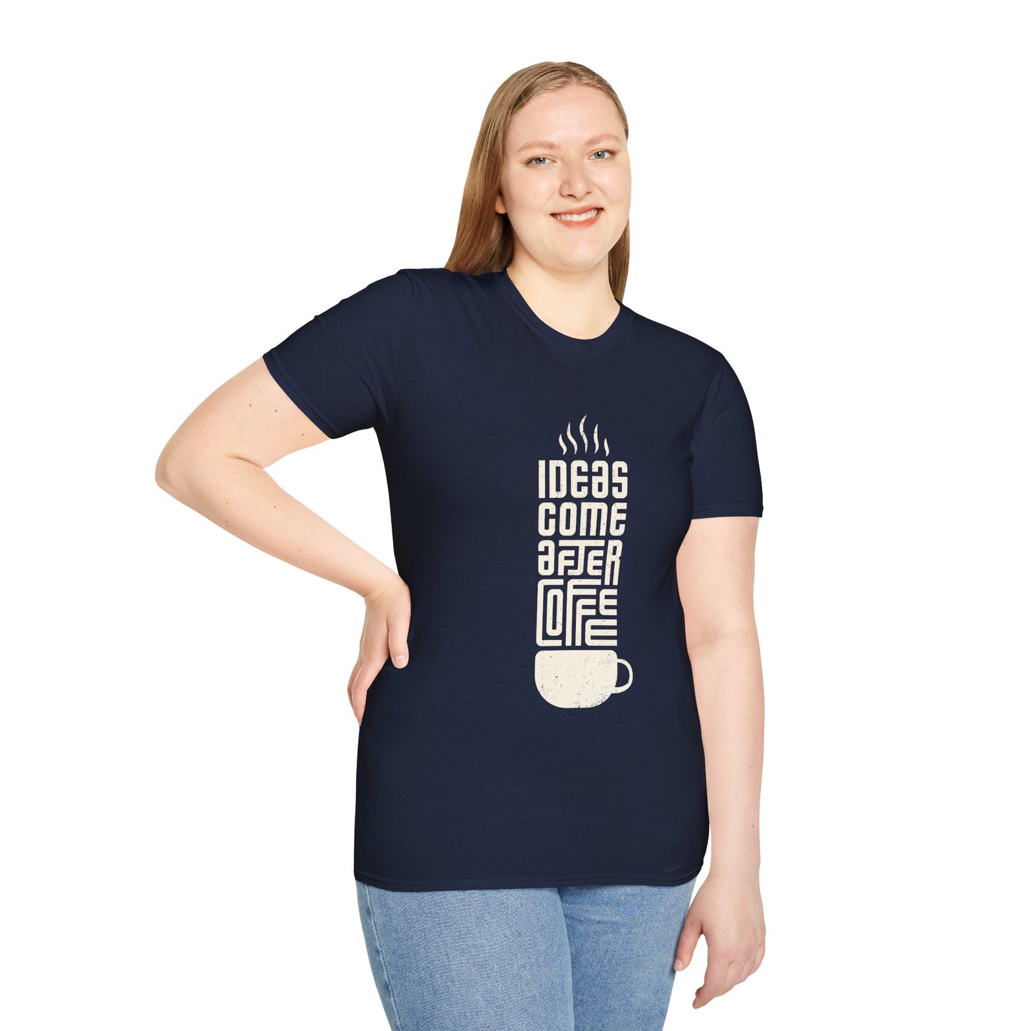 Ink Pulse Print - Coffee Inspiration T-Shirt, Funny Coffee Lover Shirt. (Produced in Australia)