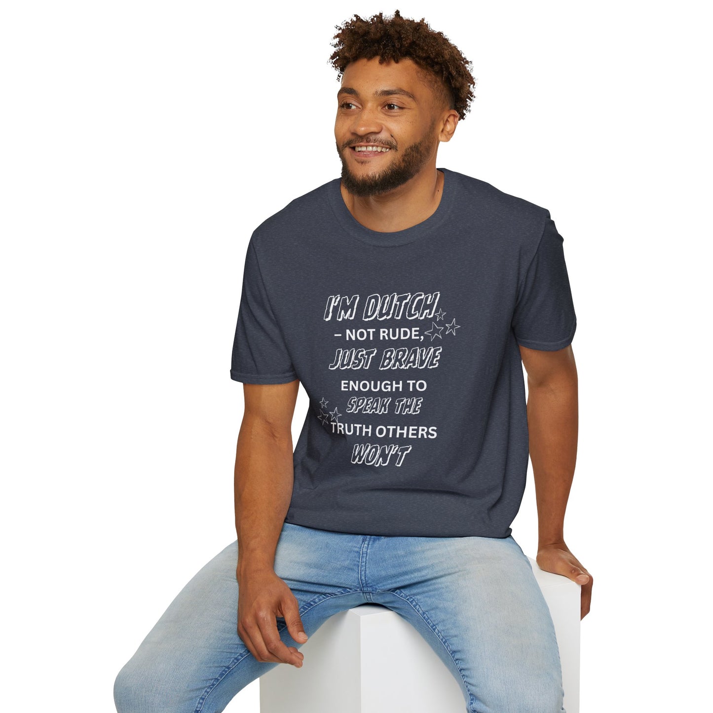 Ink Pulse Print - Dutch T-Shirt (Produced in Australia)