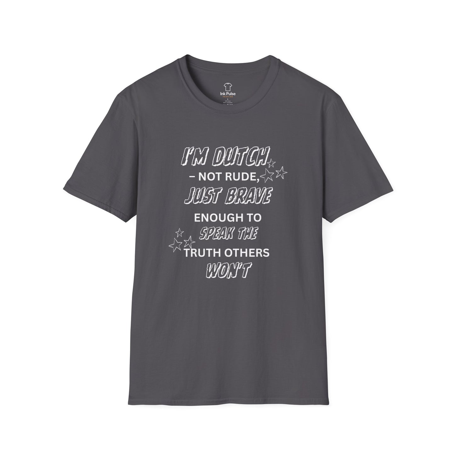 Ink Pulse Print - Dutch T-Shirt (Produced in Australia)