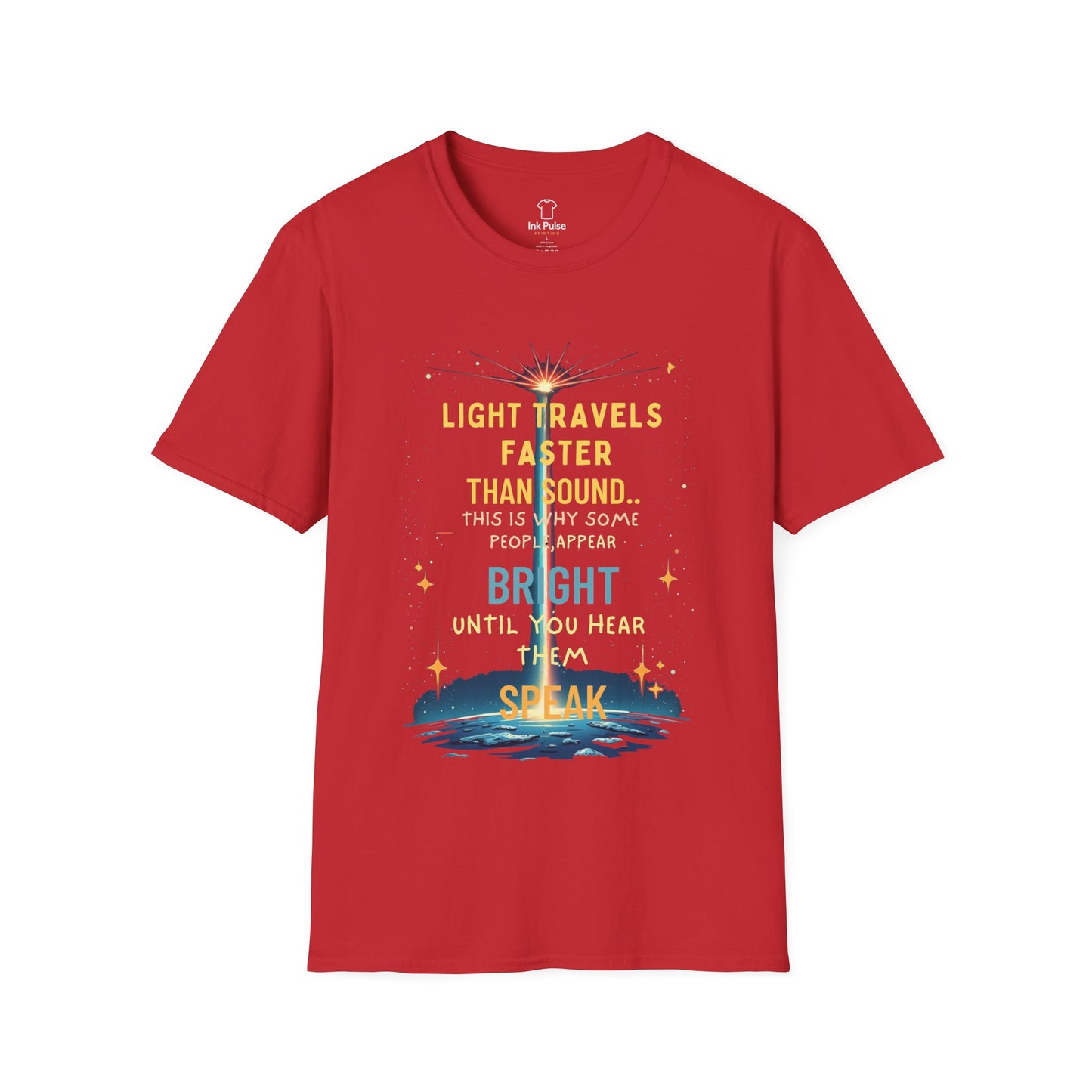 Ink Pulse Print - Cosmic Vibes T-Shirt. (Produced in Australia)