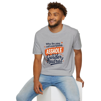 Ink Pulse Print - Gender Neutral Humor Tee. (Produced in Australia)