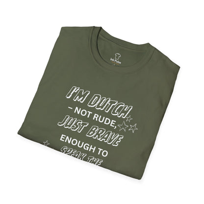 Ink Pulse Print - Dutch T-Shirt (Produced in Australia)