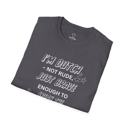 Ink Pulse Print - Dutch T-Shirt (Produced in Australia)