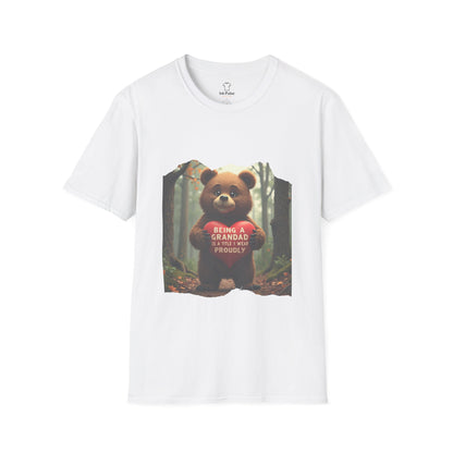Ink Pulse Print - Cute Grandpa Bear T-Shirt. (Produced in Australia)