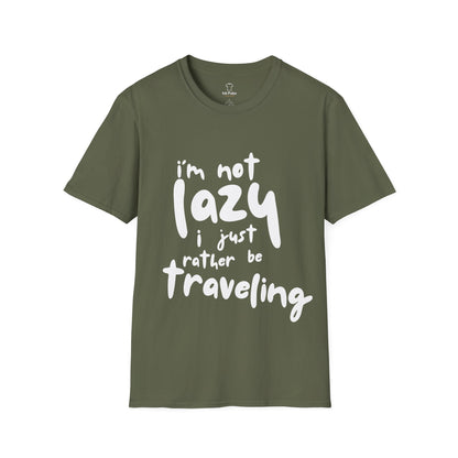 Ink Pulse Print - Travel-Themed Unisex T-Shirt, Perfect for Adventurers, Travel Lovers Gift. (Produced in Australia)