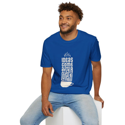 Ink Pulse Print - Coffee Inspiration T-Shirt, Funny Coffee Lover Shirt. (Produced in Australia)