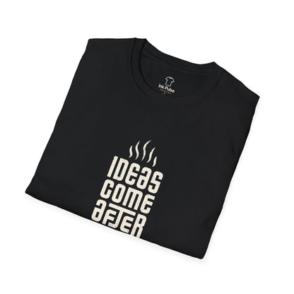 Ink Pulse Print - Coffee Inspiration T-Shirt, Funny Coffee Lover Shirt. (Produced in Australia)