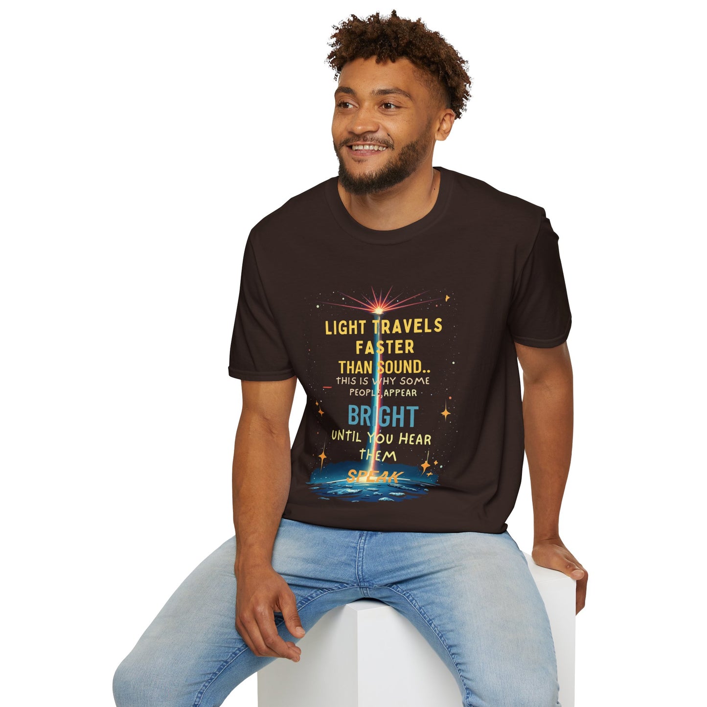 Ink Pulse Print - Cosmic Vibes T-Shirt. (Produced in Australia)