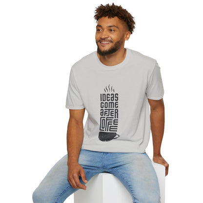 Ink Pulse Print - Coffee Inspiration T-Shirt, Funny Coffee Lover Shirt. (Produced in Australia)