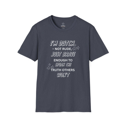 Ink Pulse Print - Dutch T-Shirt (Produced in Australia)