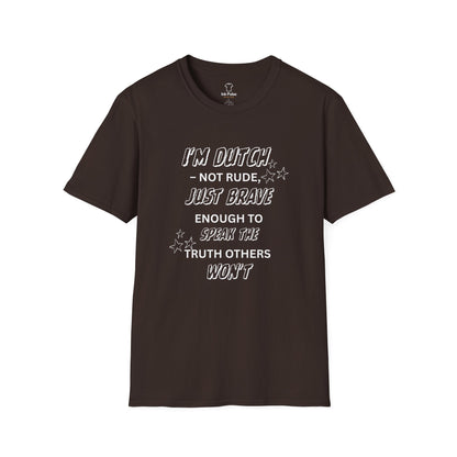 Ink Pulse Print - Dutch T-Shirt (Produced in Australia)