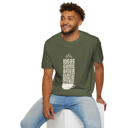 Ink Pulse Print - Coffee Inspiration T-Shirt, Funny Coffee Lover Shirt. (Produced in Australia)