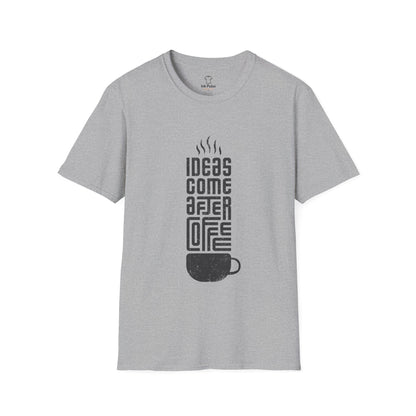 Ink Pulse Print - Coffee Inspiration T-Shirt, Funny Coffee Lover Shirt. (Produced in Australia)