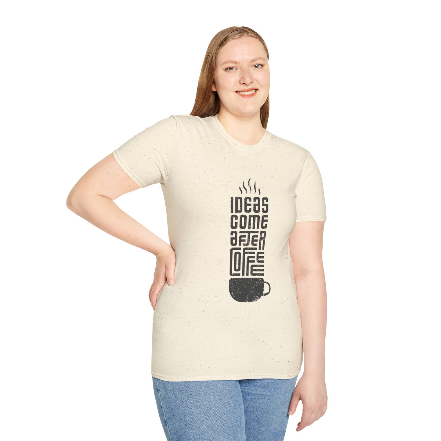 Ink Pulse Print - Coffee Inspiration T-Shirt, Funny Coffee Lover Shirt. (Produced in Australia)