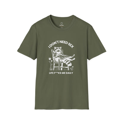 Ink Pulse Print - Funny Graphic T-Shirt, Unisex Humor Tee. (Produced in Australia)