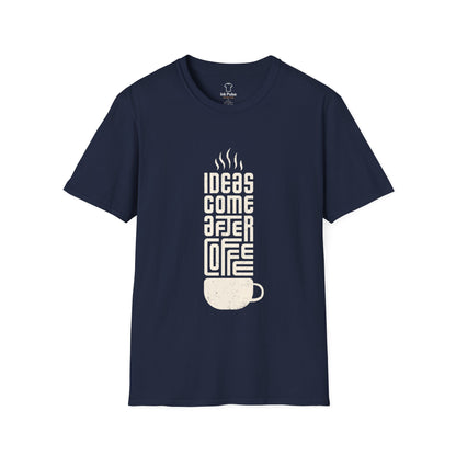 Ink Pulse Print - Coffee Inspiration T-Shirt, Funny Coffee Lover Shirt. (Produced in Australia)