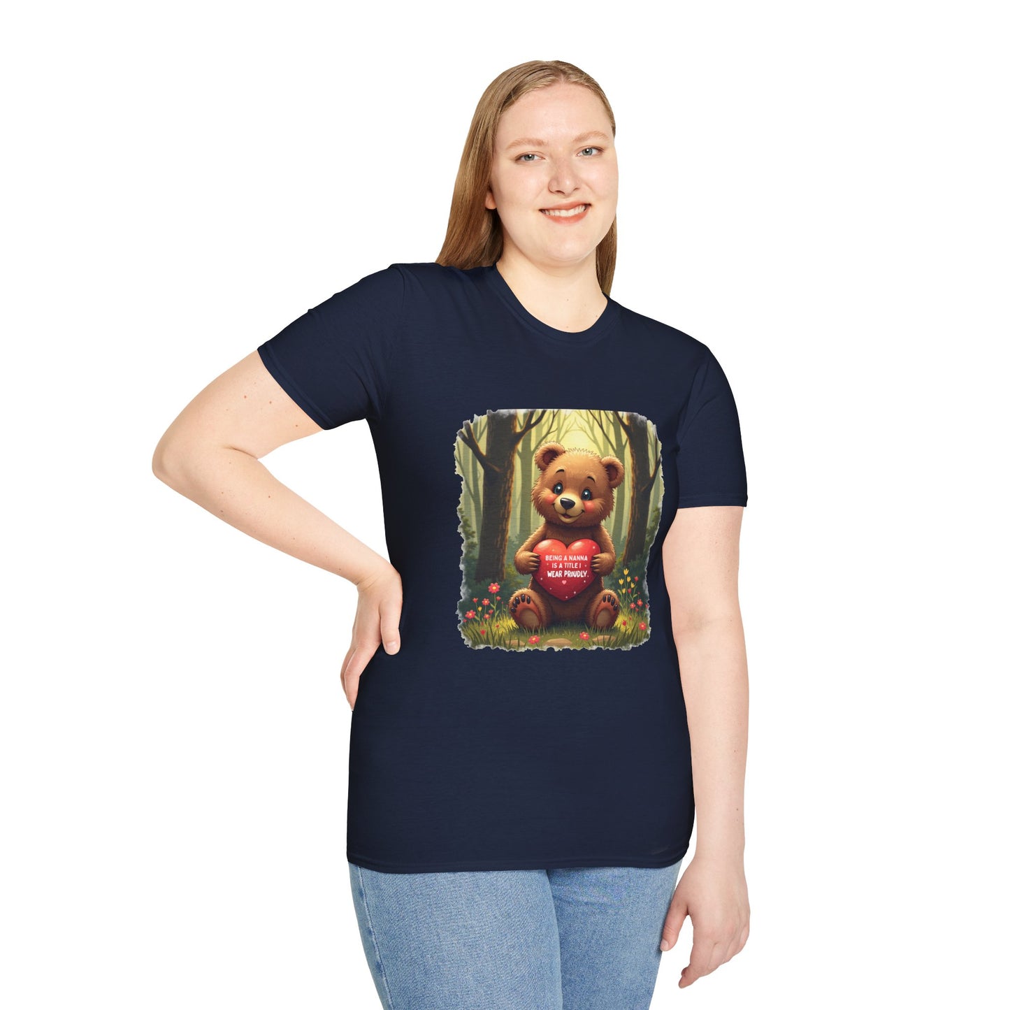 Ink Pulse Print - Cute Nanna Bear Shirt. (Produced in Australia)