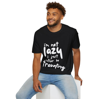 Ink Pulse Print - Travel-Themed Unisex T-Shirt, Perfect for Adventurers, Travel Lovers Gift. (Produced in Australia)