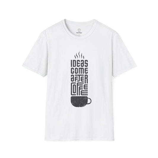 Ink Pulse Print - Coffee Inspiration T-Shirt, Funny Coffee Lover Shirt. (Produced in Australia)