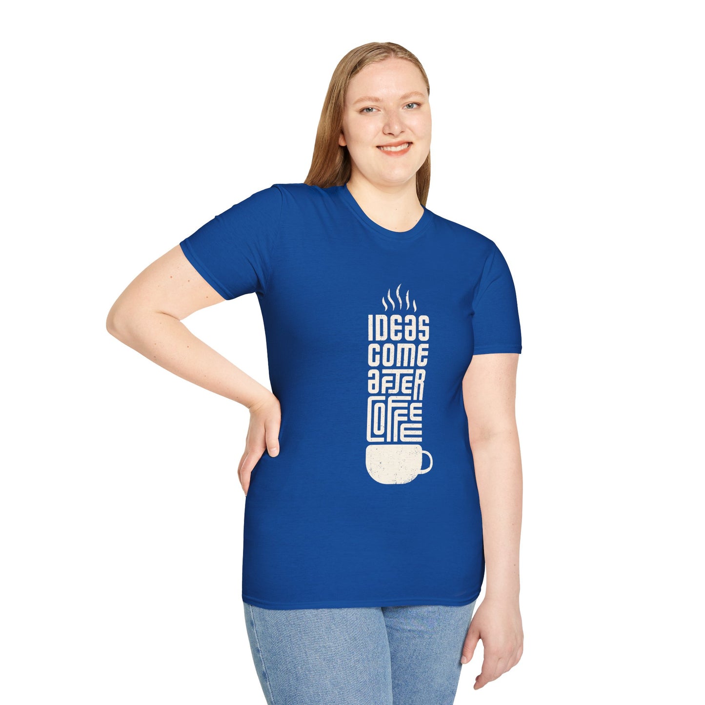 Ink Pulse Print - Coffee Inspiration T-Shirt, Funny Coffee Lover Shirt. (Produced in Australia)