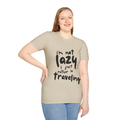 Ink Pulse Print - Travel-Themed Unisex T-Shirt, Perfect for Adventurers, Travel Lovers Gift. (Produced in Australia)