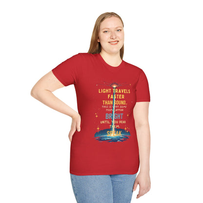 Ink Pulse Print - Cosmic Vibes T-Shirt. (Produced in Australia)
