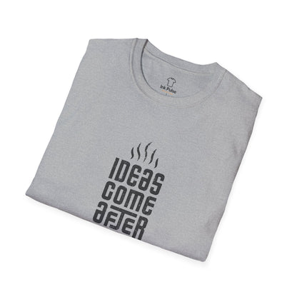 Ink Pulse Print - Coffee Inspiration T-Shirt, Funny Coffee Lover Shirt. (Produced in Australia)