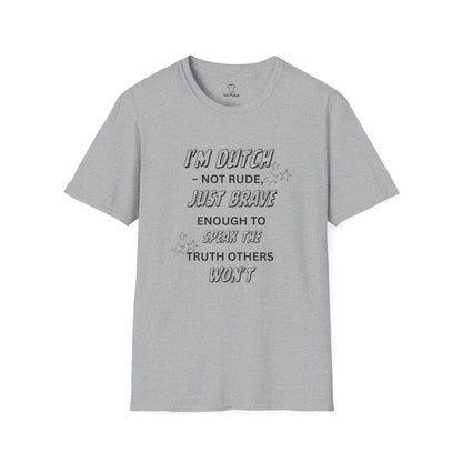 Ink Pulse Print - Dutch T-Shirt (Produced in Australia)