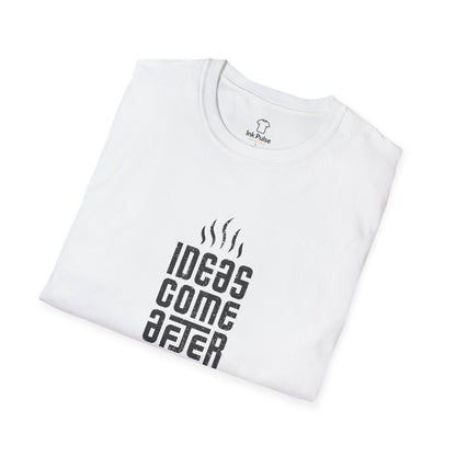 Ink Pulse Print - Coffee Inspiration T-Shirt, Funny Coffee Lover Shirt. (Produced in Australia)