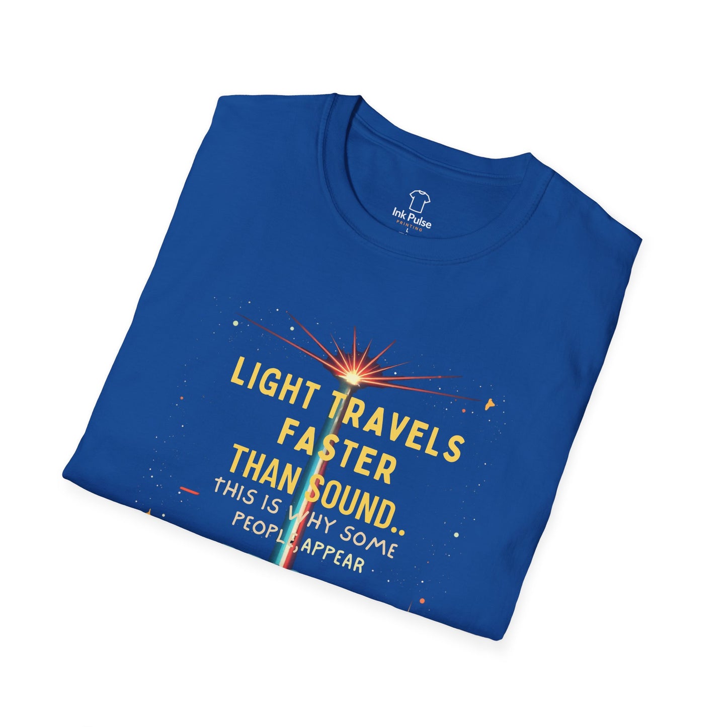 Ink Pulse Print - Cosmic Vibes T-Shirt. (Produced in Australia)