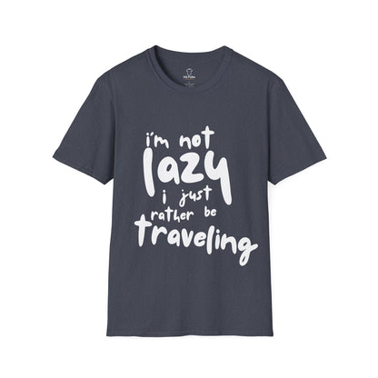 Ink Pulse Print - Travel-Themed Unisex T-Shirt, Perfect for Adventurers, Travel Lovers Gift. (Produced in Australia)