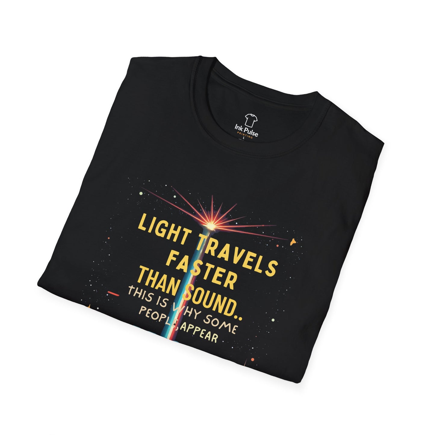 Ink Pulse Print - Cosmic Vibes T-Shirt. (Produced in Australia)