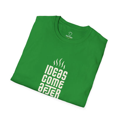 Ink Pulse Print - Coffee Inspiration T-Shirt, Funny Coffee Lover Shirt. (Produced in Australia)