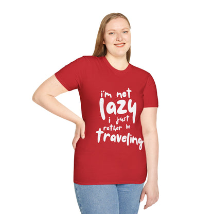 Ink Pulse Print - Travel-Themed Unisex T-Shirt, Perfect for Adventurers, Travel Lovers Gift. (Produced in Australia)