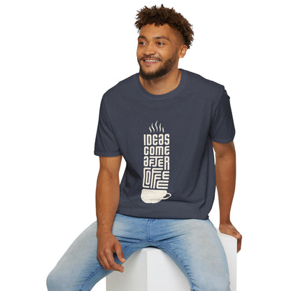 Ink Pulse Print - Coffee Inspiration T-Shirt, Funny Coffee Lover Shirt. (Produced in Australia)